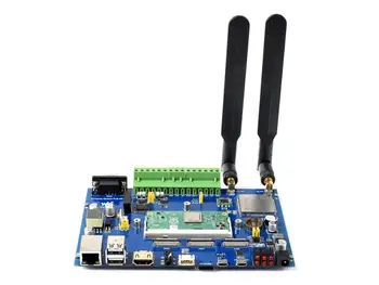 Базова такса промишлени Ин-изчислителен модул Waveshare с връзка 4G и функция PoE за Raspberry Pi серия CM3 / CM3+