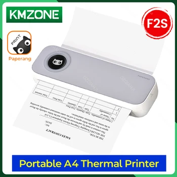 Преносим термопринтер за фото-документи Paperang A4 с поддръжка на безжична връзка Bluetooth 210 мм/110 мм за печат във формат PDF, Word, Excel