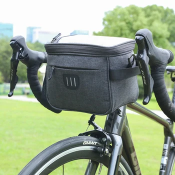 Чанта за кормилото на мотора, мотор чанта, рамка за планински велосипед, богат на функции преносима чанта на рамото, аксесоари за велосипед