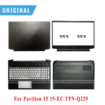 Нов Оригинален L72711-001 За HP Pavilion Gaming 15 15-ЕО ОТ 15-EC0013DX TPN-Q229 LCD дисплей на Задната част на Кутията на Предната Рамка, Поставка за ръце Долен Корпус