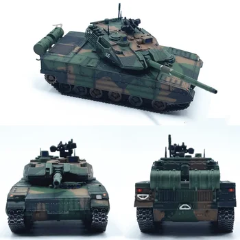 Китайски Лек Танк Тип 15 в мащаб 1:72, Трикольор Камуфляжная Оцветяване, Военизированный Бойна Верижен Танк, Модел Бойна машина