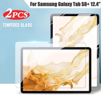 Протектор на екрана от закалено Стъкло 9H За Samsung Galaxy Tab S8 Plus 12,4 2022 Glass S8 + SM-X800 X806 Защитно Фолио От Надраскване