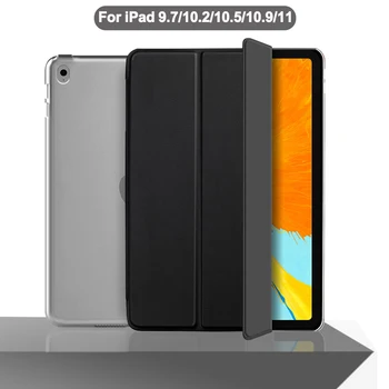 За iPad Pro 11 Калъф 2021 iPad Air 4/3 2th Smart Cover 10,2 7 8th Генерал 2020 9,7 2018 5th 6th Funda калъф за iPad Pro 10,5