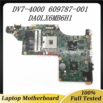 1 630985-001 DA0LX6MB6H1 DA0LX6MB6F2 DA0LX6MB6F2 за дънната платка на лаптоп HP Pavilion DV7T DV7-4000 С HM55 HD5470 512M-GPU 100% Тест