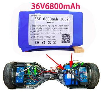 100% Оригинален 36v 6.8 литиева батерия Ah 10s2p 36v акумулаторна Батерия 6800 mah литиево-йонна батерия 42V 6800 mah скутер twist акумулатор